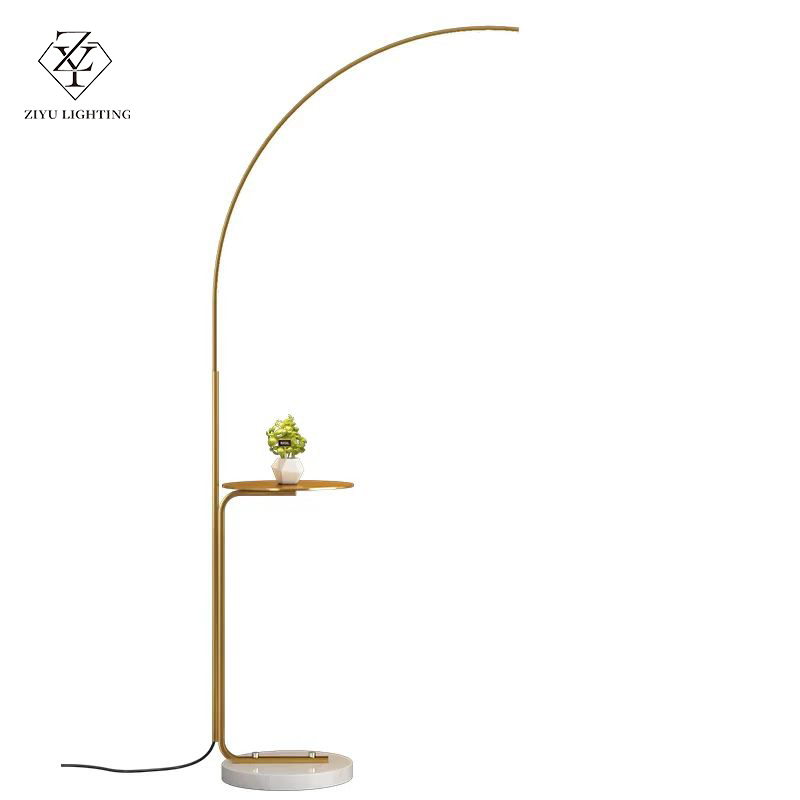 Nordic bedside table floor lamp，light luxury style Living room floor lamp，floor lamp beside the sofa，atmosphere-creating  floor lamp， bedroom standing lamp