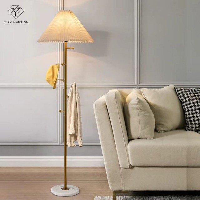 Nordic garment hanger floor lamp，light luxury style Living room floor lamp，floor lamp beside the sofa，atmosphere-creating  floor lamp， bedroom standing lamp