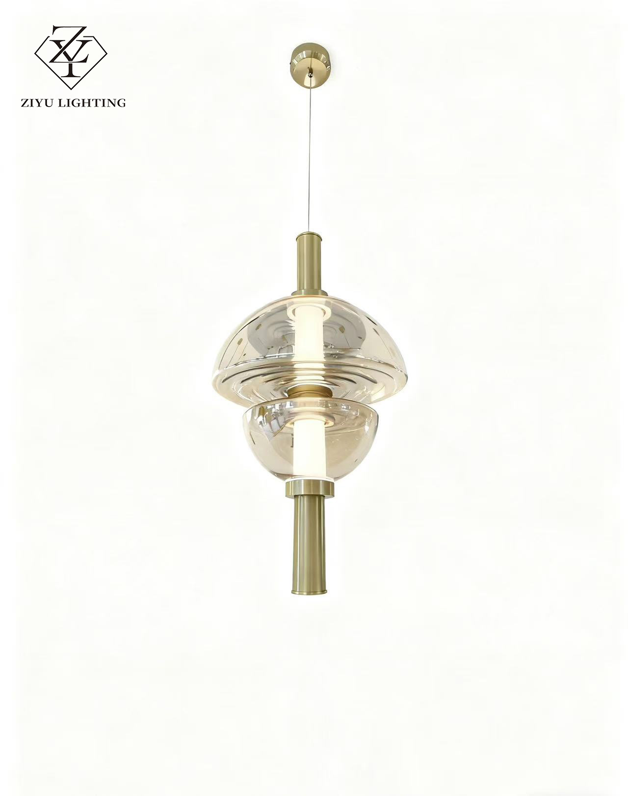 Nordic Modern Stylish dining room ,restaurant single pendant, bedroom bedside lamp, creative bar glass lampshade pendant