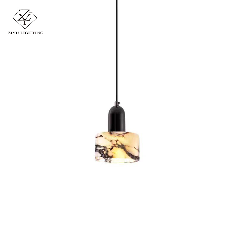 Marble bedside pendant Modern style bedroom light， restaurant，cateen，bar using little single  pendant