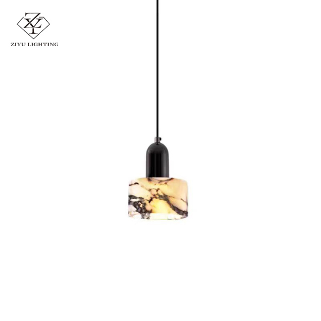 Marble bedside pendant Modern style bedroom light， restaurant，cateen，bar using little single  pendant