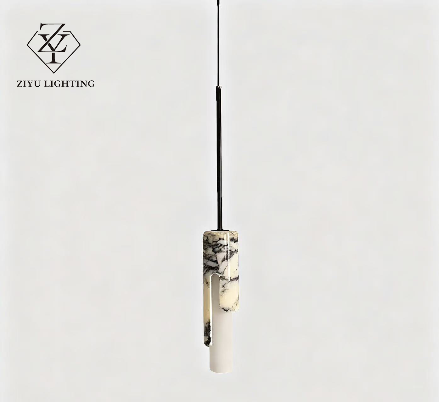 Marble bedside pendant Modern style bedroom light， restaurant，cateen，bar using little single  pendant