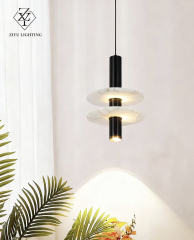 Nordic simplist marble bedside pendant， Modern style bedroom light， restaurant，cateen，bar using little single  pendant