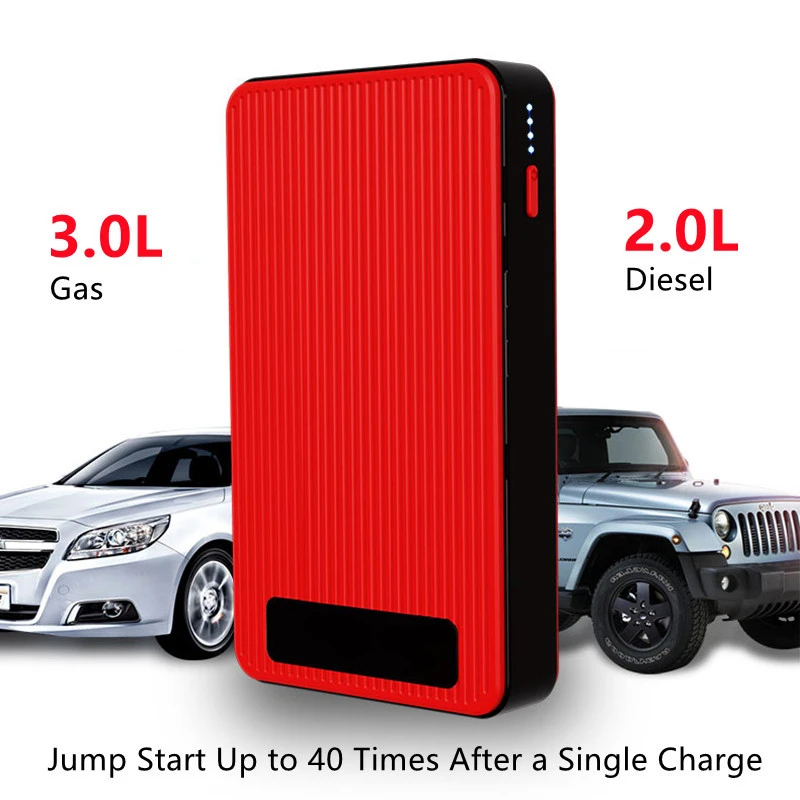 GKFLY T02A Portable Car Jump Starter 12V Vehicle Power Pack Jumper Box for Car Lithium Battery Charger for Autos Amazon Costco