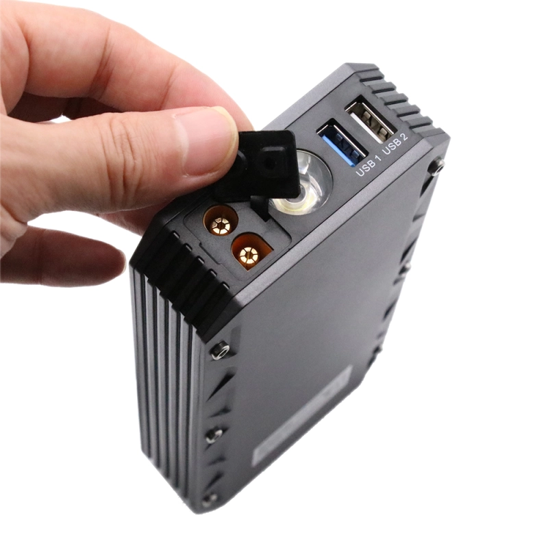 GKFLY XME-MAX 3000A 26000mAh Portable Car Jump Starter for Up to 10.0L Gas or 8.0L Die sel Engine 12V Lithium Car Battery Starter Power Pack Dual USB