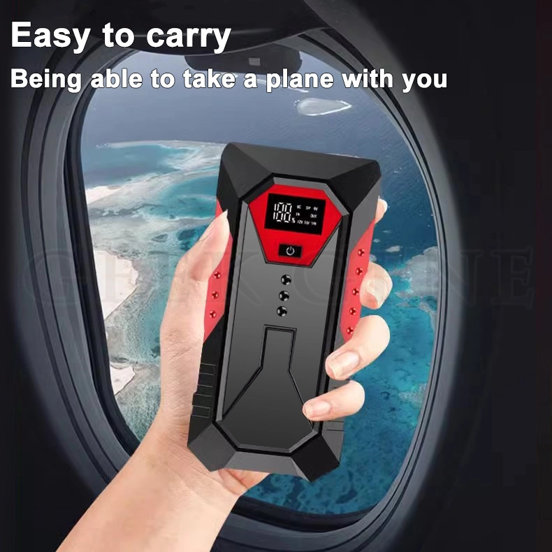 GKFLY M43 18000mAh Car Jump Starter Portable Power Bank Car Battery Booster 12V Car Starting Device for Petrol Die sel 6.0L 4.0L