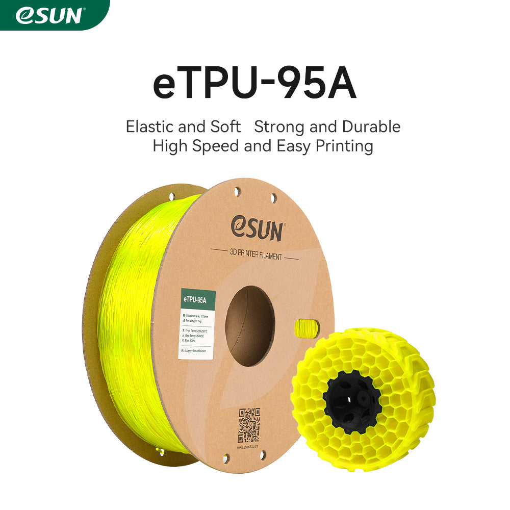 eSUN Flexible TPU Filament 1.75mm,TPU 95A 3D Printer Filament 1KG 2.2 ...