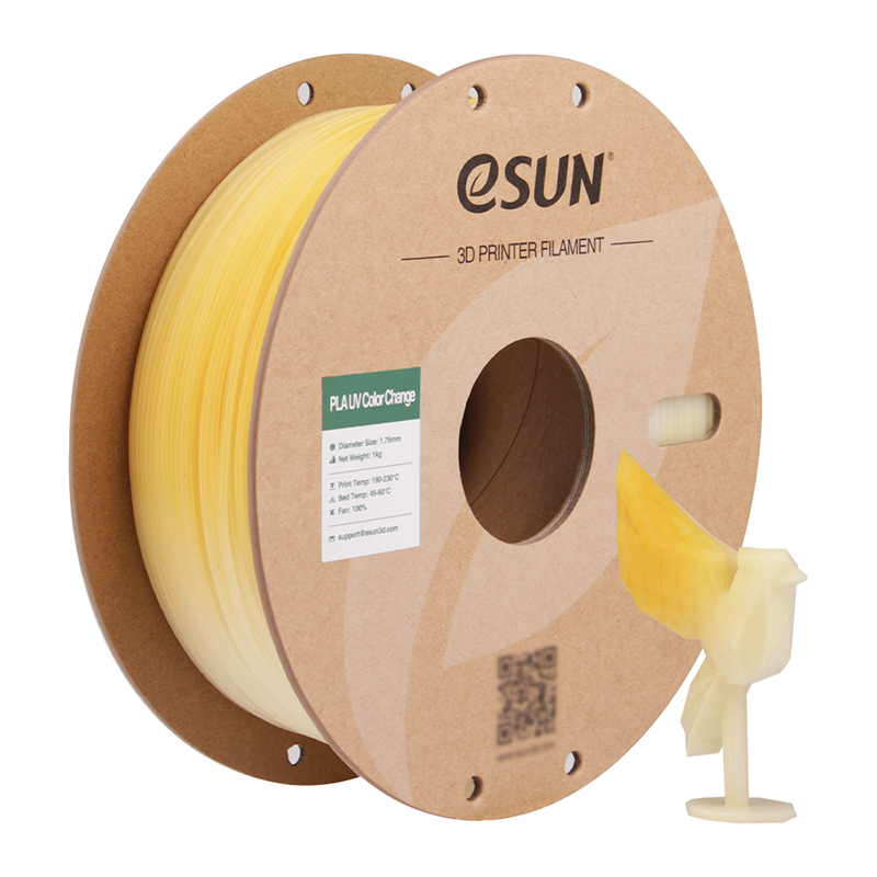 eSUN PLA-UV Color Change 1.75mm 3D Filament 1KG