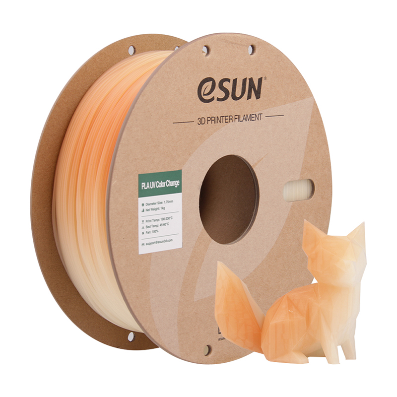 eSUN PLA-UV Color Change 1.75mm 3D Filament 1KG