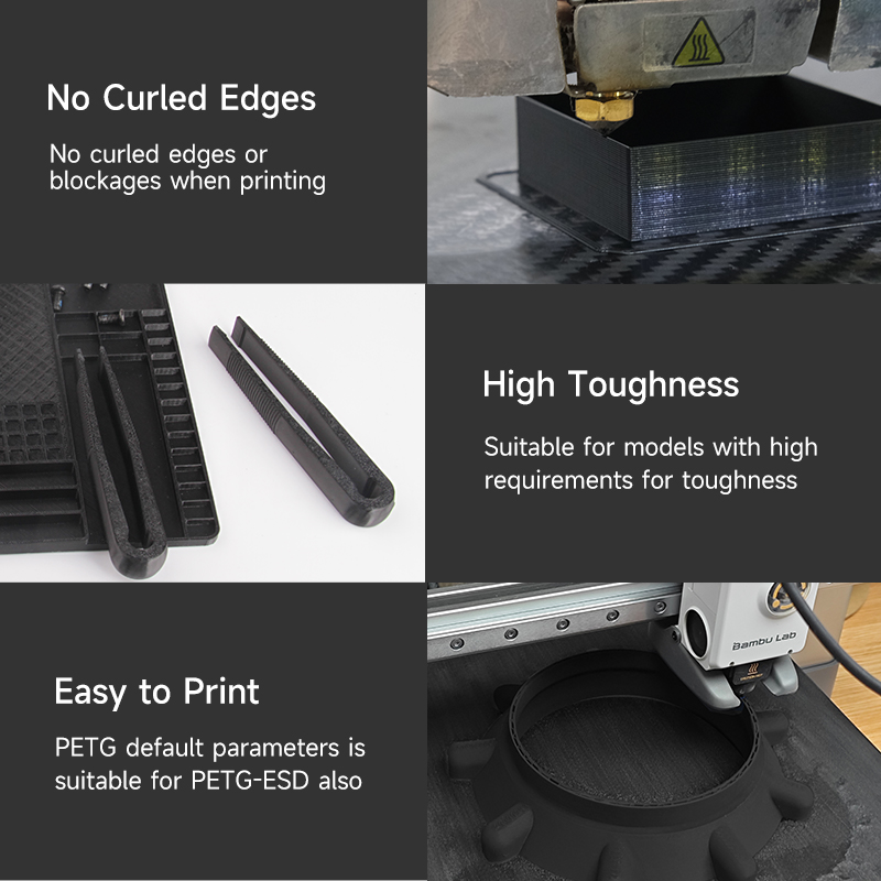 eSUN PETG-ESD 1.75mm 3D Filament 1KG