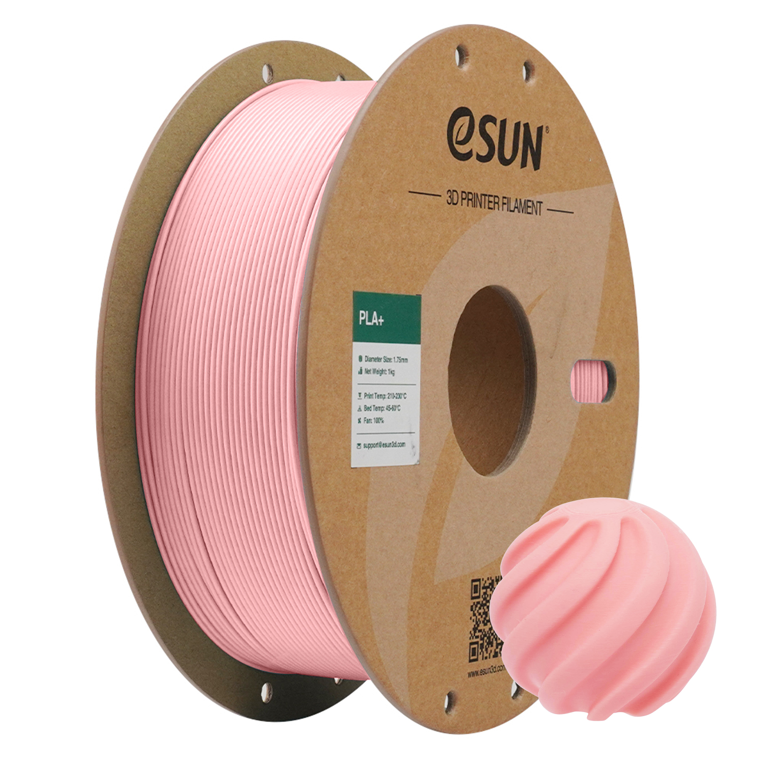 eSUN PLA+ 1.75mm 3D Filament 1KG