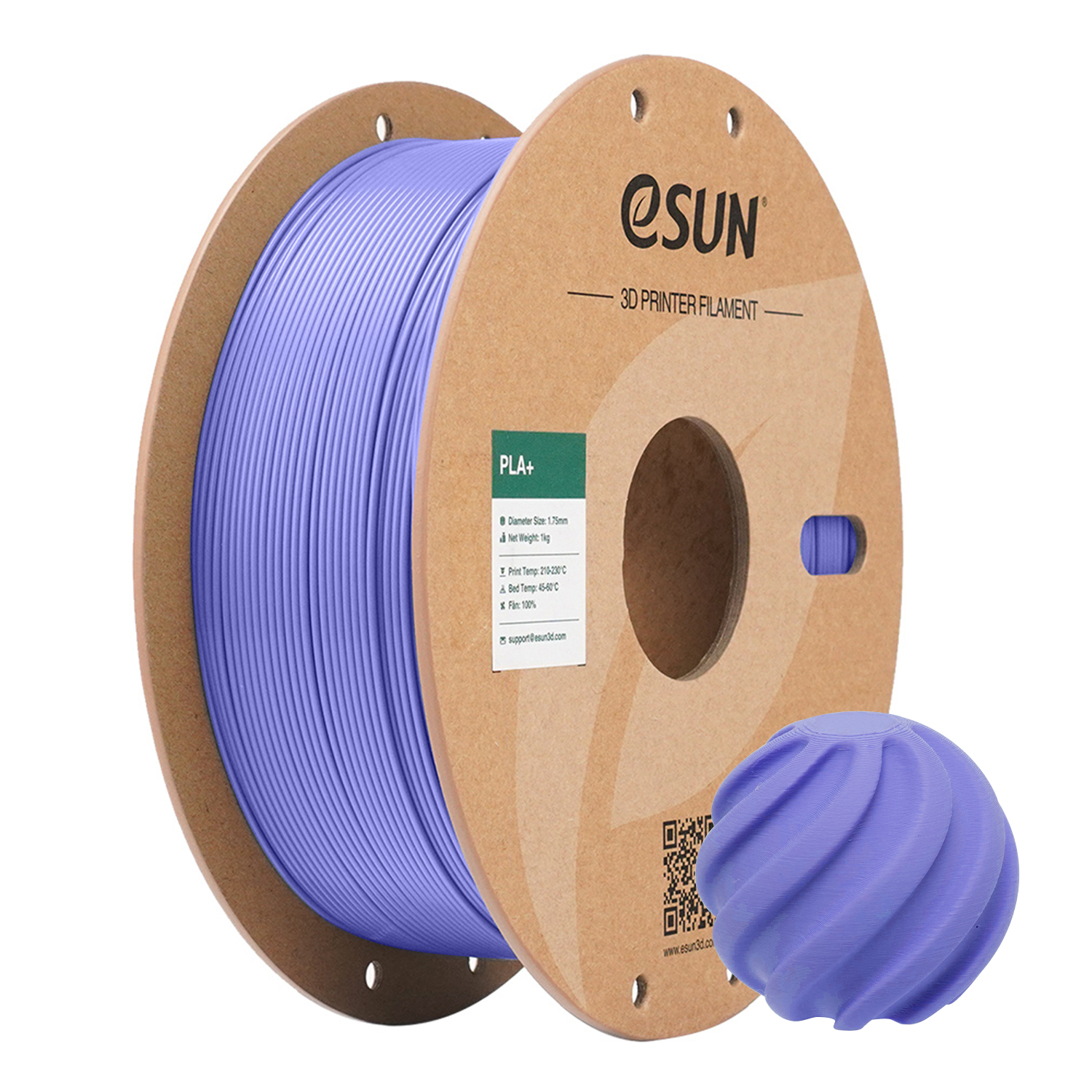 eSUN PLA+ 1.75mm 3D Filament 1KG