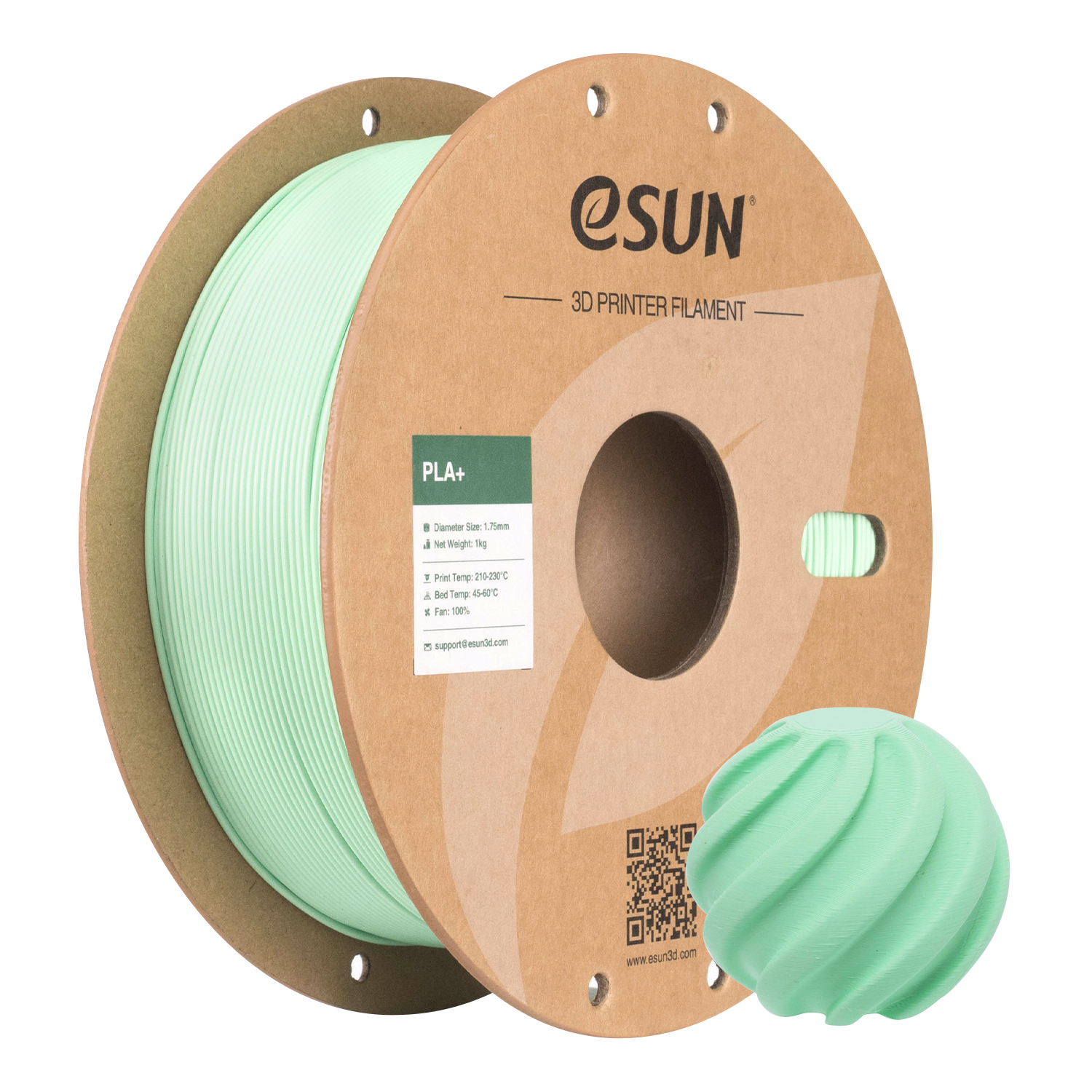 eSUN PLA+ 1.75mm 3D Filament 1KG