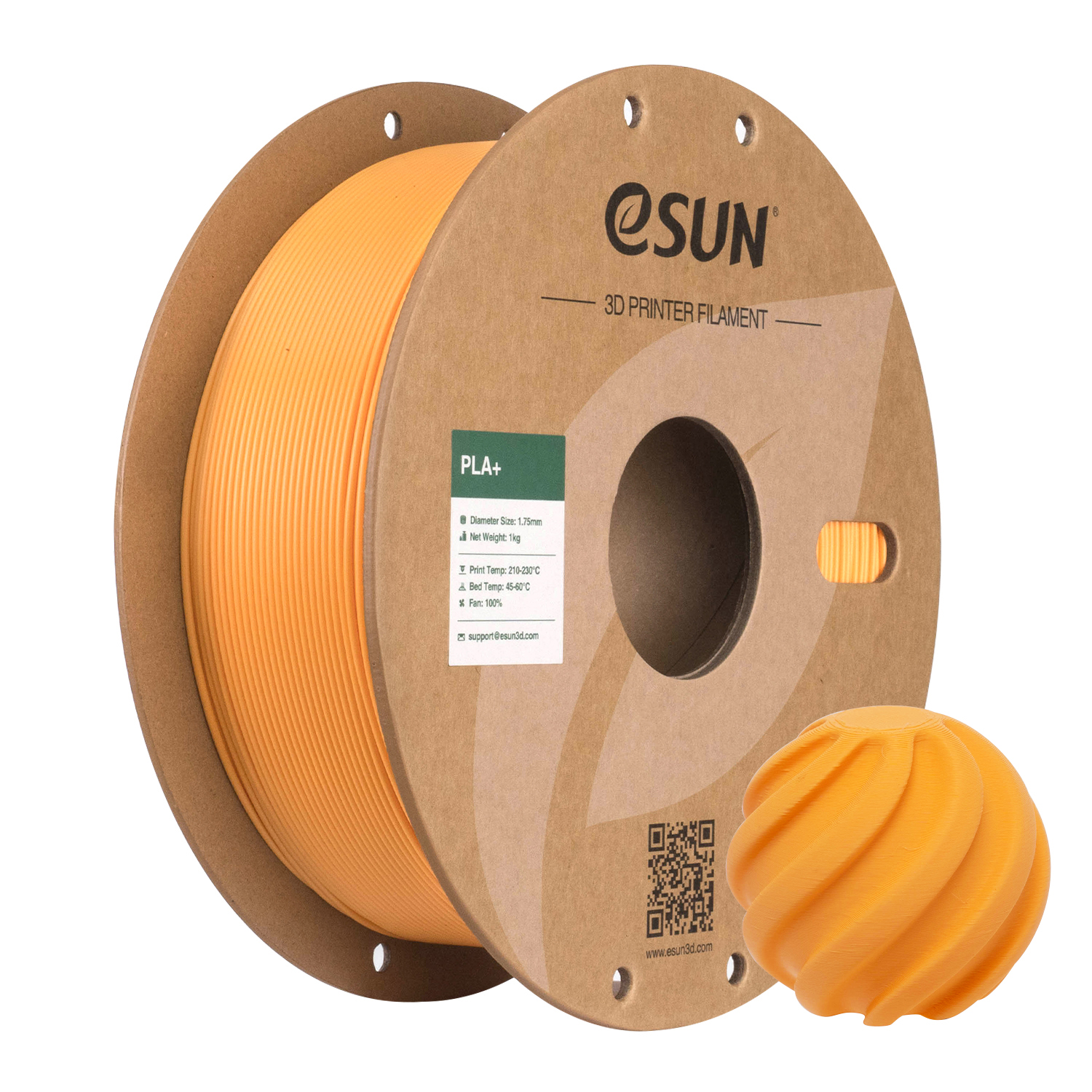 eSUN PLA+ 1.75mm 3D Filament 1KG
