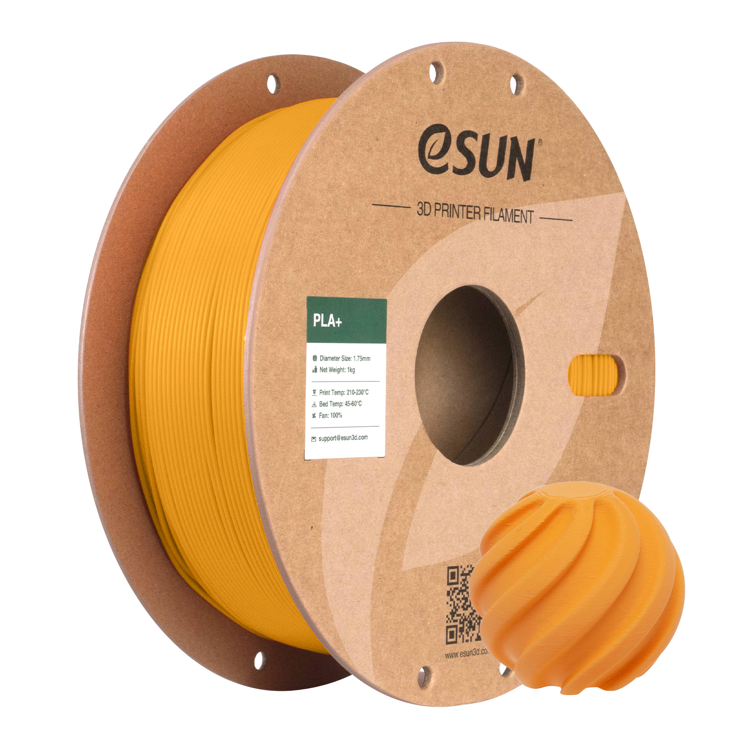eSUN PLA+ 1.75mm 3D Filament 1KG