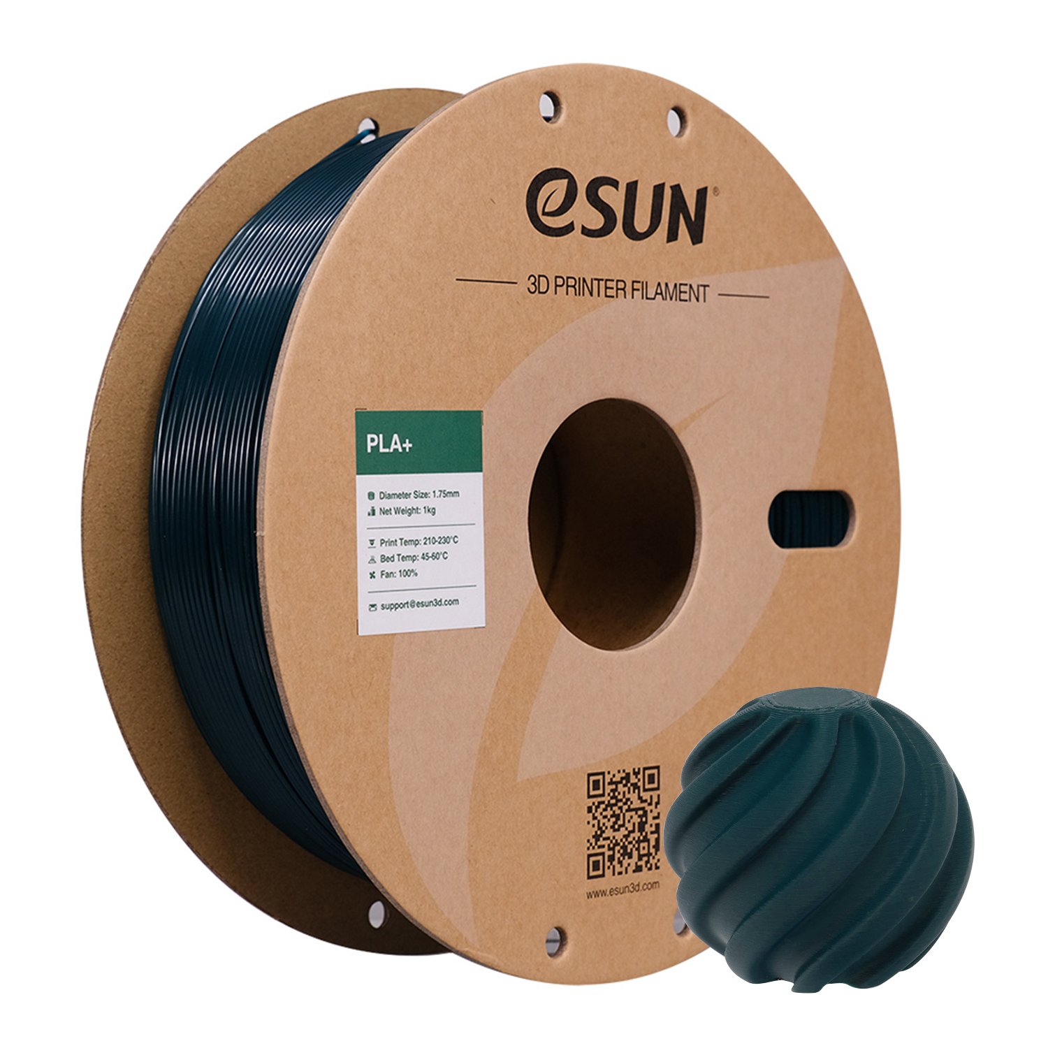 eSUN PLA+ 1.75mm 3D Filament 1KG