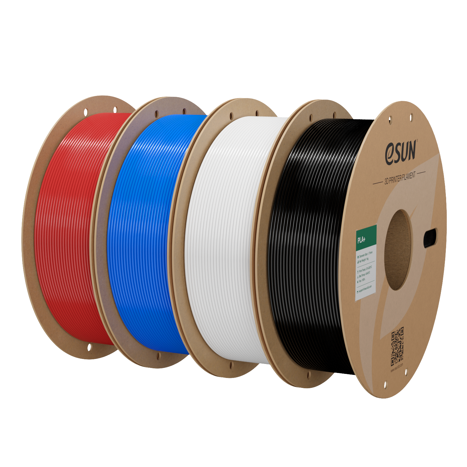 eSUN PLA+ 1.75mm 3D Filament 4KG