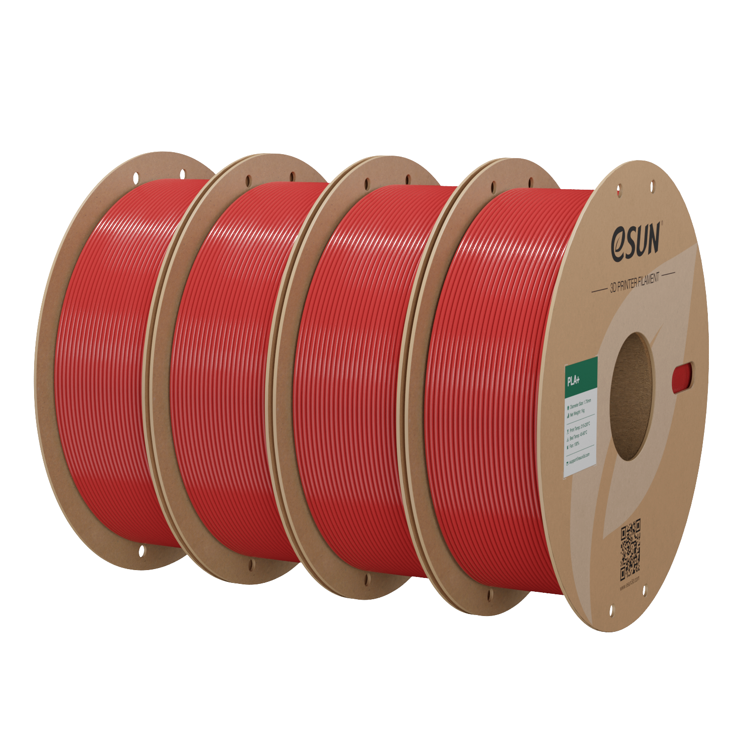 Fire Engine Red 4rolls