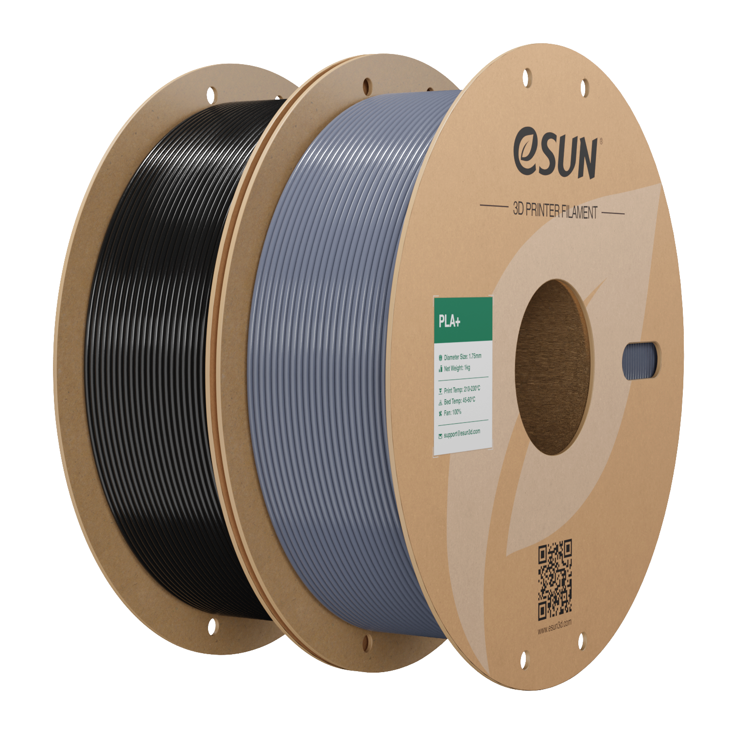 eSUN PLA+ 1.75mm 3D Filament 2KG