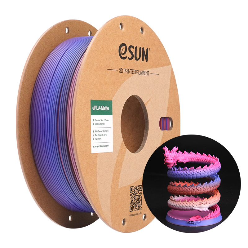 eSUN PLA-Matte 1.75mm 3D Filament 1KG