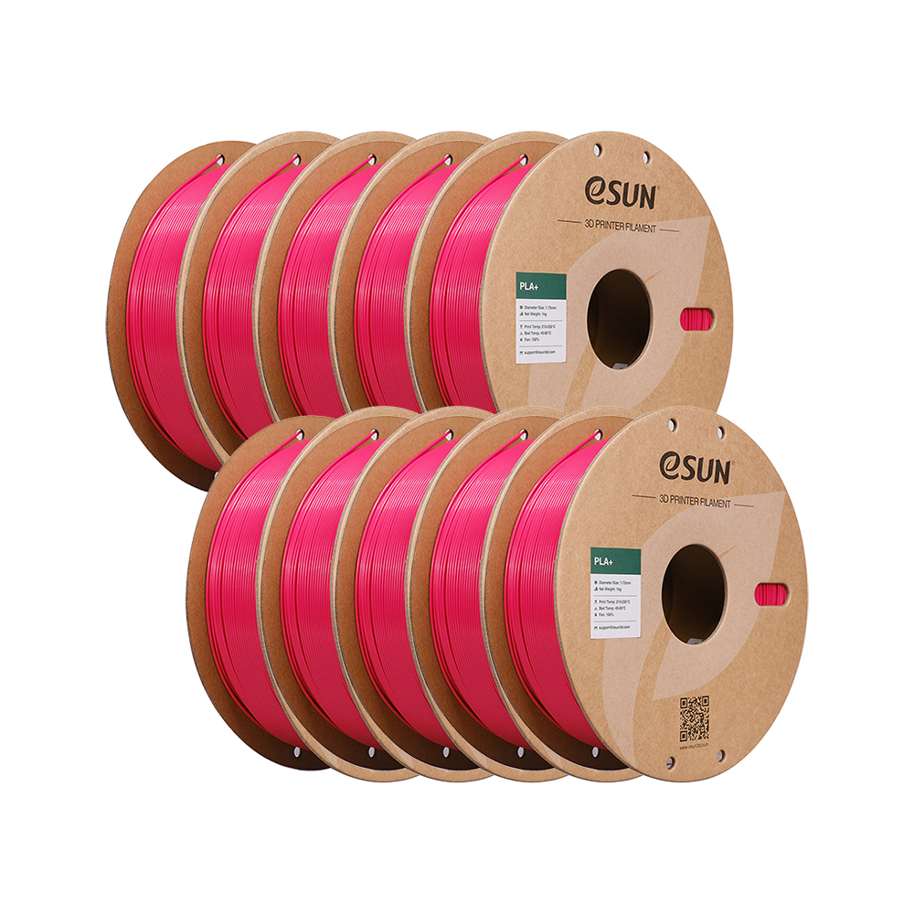 eSUN PLA+ 1.75mm 3D Filament 10 Rolls