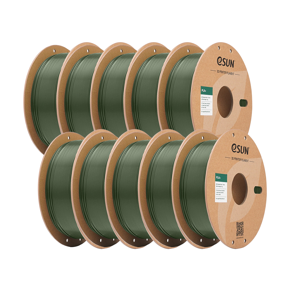 eSUN PLA+ 1.75mm 3D Filament 10 Rolls
