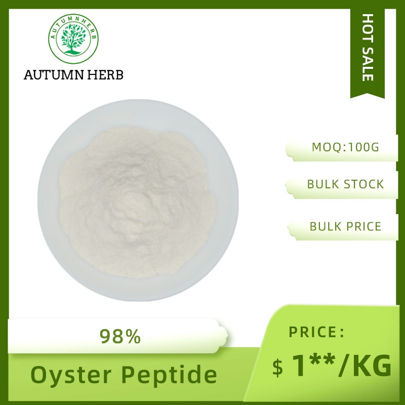 Polvo de extracto de carne de ostra natural 98 % péptido de ostra