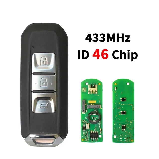 OEM Smart Key 3 Buttons 433mhz ID46 /47 Chip for 2021-2022 Chevrolet Captiva Turbo 2023 Chevy Groove Blazer Enjoy Optra Hector