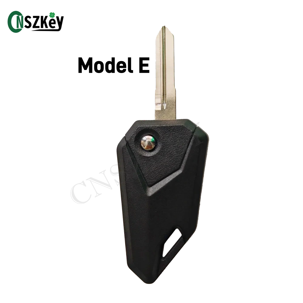 CNSZKEY 2Pcs/Lot Replacement Modified Motorcycle Flip Folding Key Blank For Honda Pulsar KTM Yamaha Hero Royal Enfield