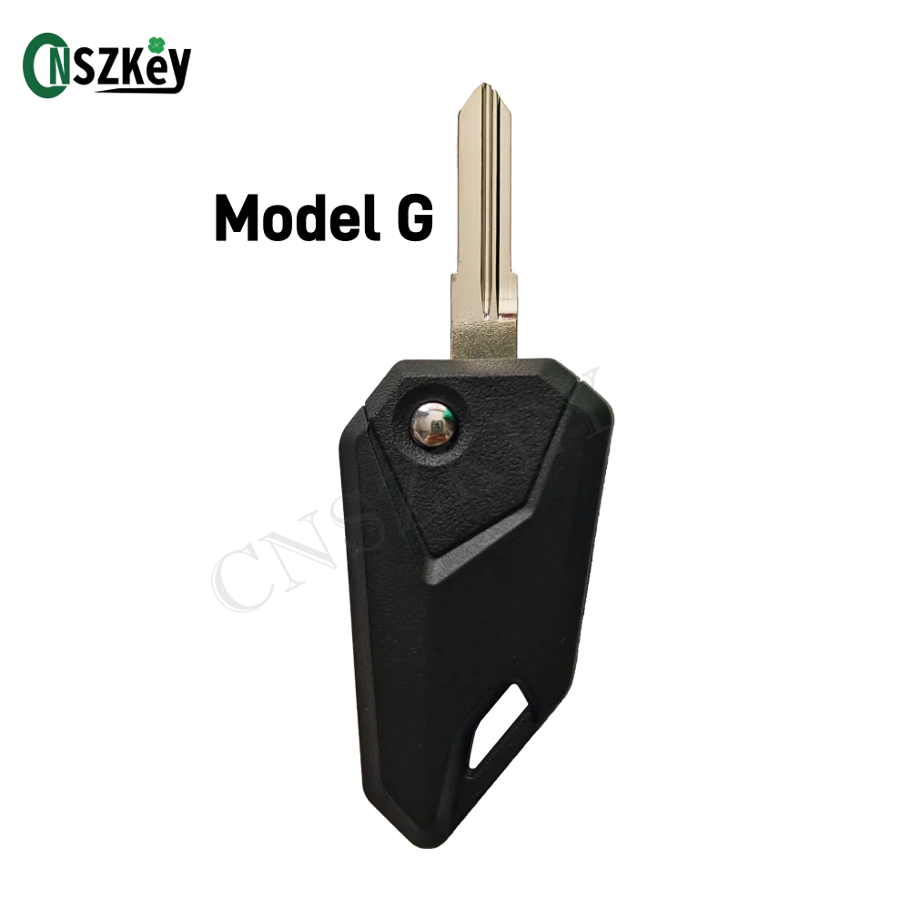CNSZKEY 2Pcs/Lot Replacement Modified Motorcycle Flip Folding Key Blank For Honda Pulsar KTM Yamaha Hero Royal Enfield