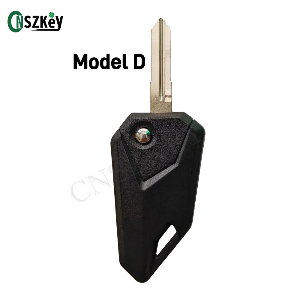 CNSZKEY 2Pcs/Lot Replacement Modified Motorcycle Flip Folding Key Blank For Honda Pulsar KTM Yamaha Hero Royal Enfield