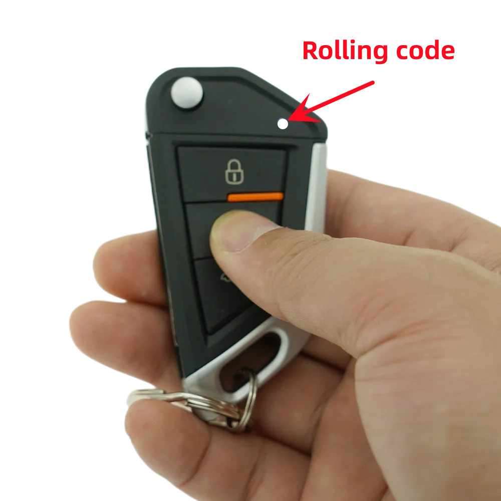 CNSZKEY 5Pcs/Lot Nemesis Universal Remote Control 370Mhz ASK Car Alarm Learning Code (Blue Light),Rolling Code (White Light)