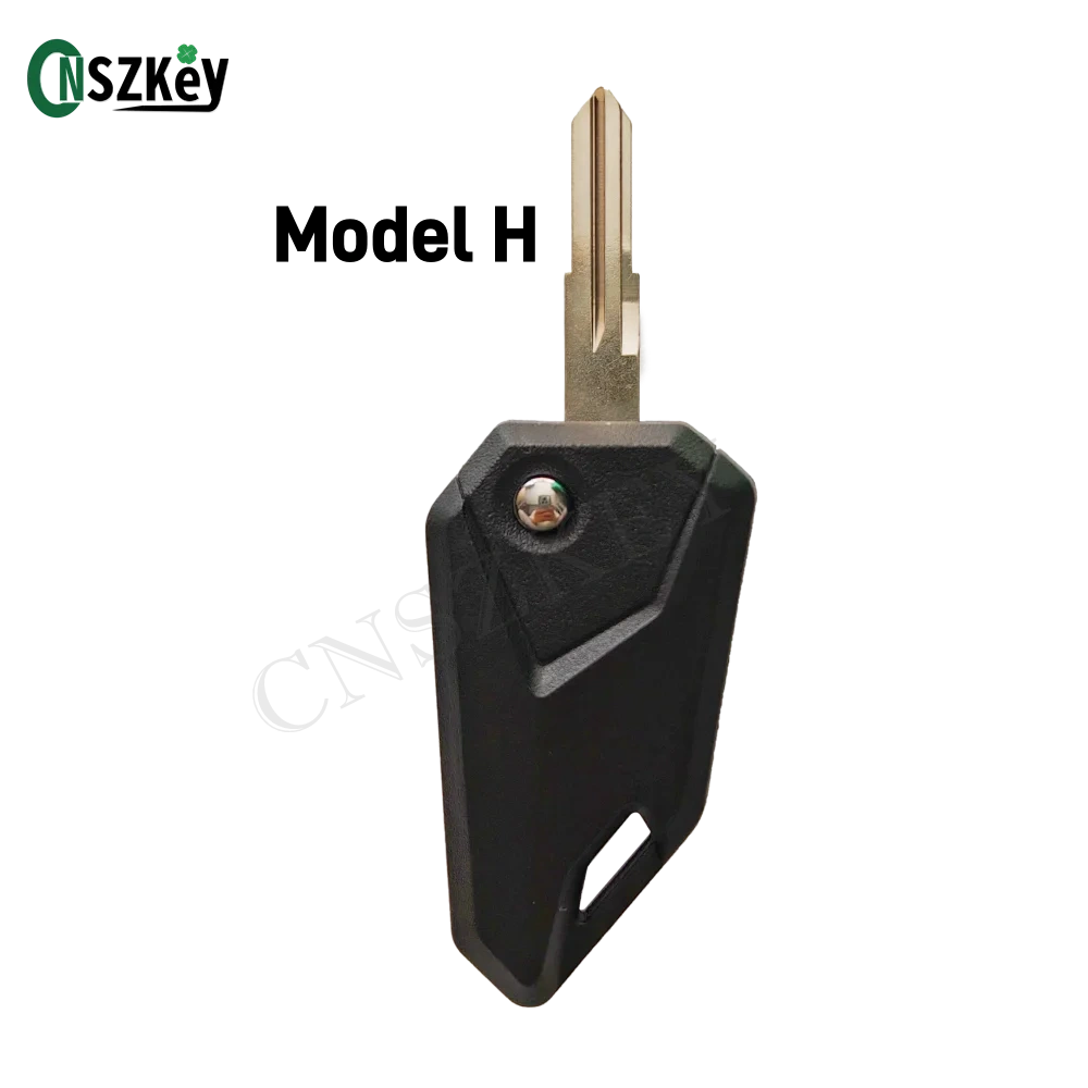 CNSZKEY 2Pcs/Lot Replacement Modified Motorcycle Flip Folding Key Blank For Honda Pulsar KTM Yamaha Hero Royal Enfield