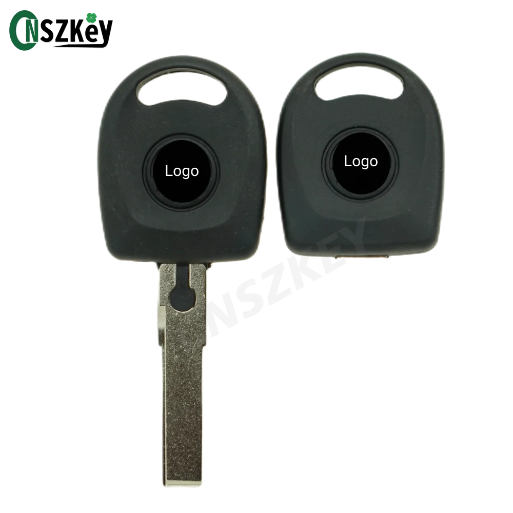 10Pcs/Lot CNSZKEY Replacement Transponder Key Shell Fob for Volkswagen Car Holder Chip Hollow For VW Uncut Blade Printed Logo