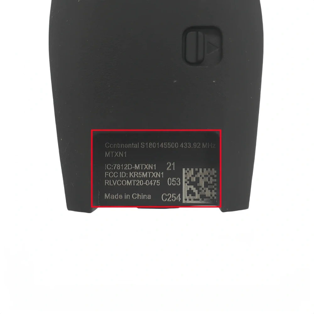 CNSZKEY FCC ID:KR5MTXN1 S180145500 Original Smart Remote Key Fob 434Mhz FSK 4A Chip For 2021-2023 Mitsubishi Outlander With LOGO