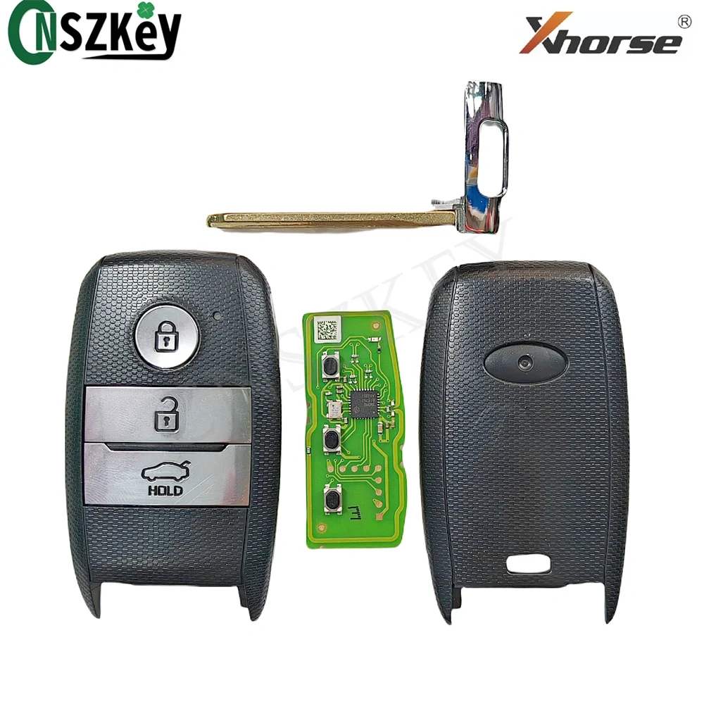 CNSZKEY XZKA83EN VVDI Xhorse Special Key PCB Board Exclusively For Hyundai KIA Car Smart Remote Key 3 Buttons With Key Shell