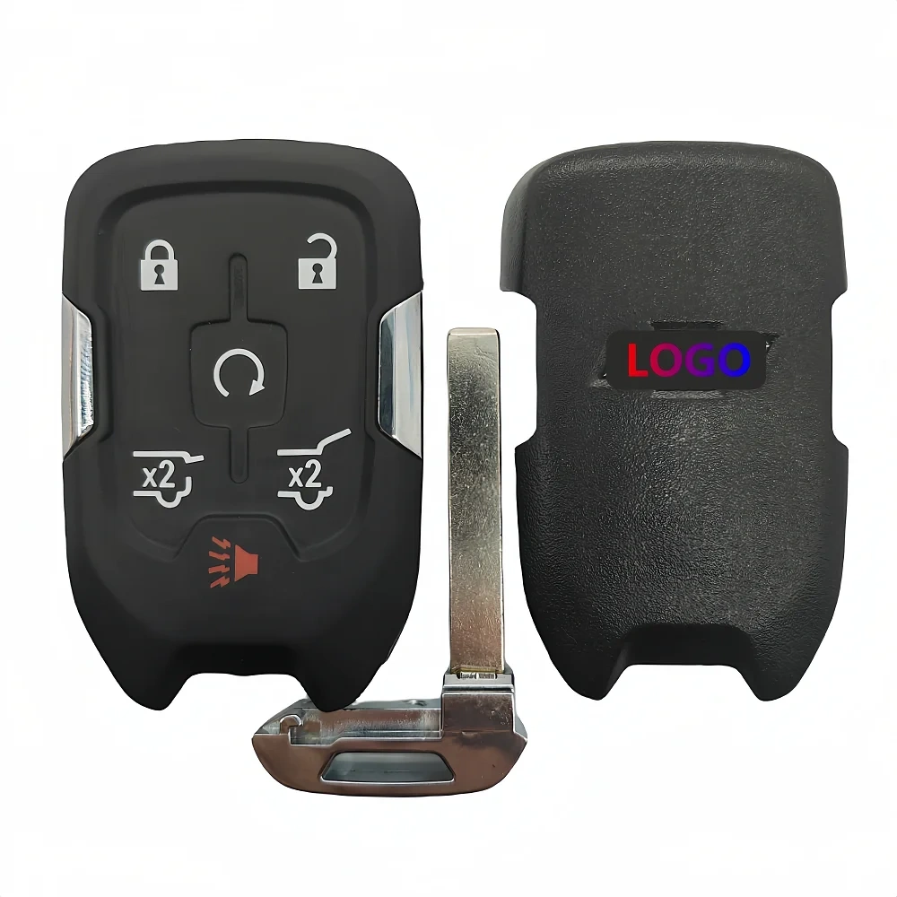 CNSZKey FCCID:HYQ1AA HYQ1EA Car Smart Remote Key Shell For Chevrolet GMC Terrain For GMC Acadia Replacement Key With LOGO