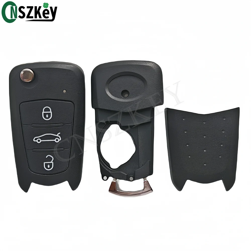 CNSZKEY High Quality Folding Remote Control Key Shell For Great Wall M4 NEW C30 2 Buttons With LOGO