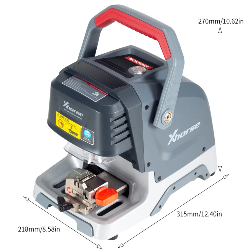 Xhorse Condor Dolphin XP005 with M5 Clamp Automatic Key Cutting Machine XP-005 Supports Sided/Track/Tibbe Keys