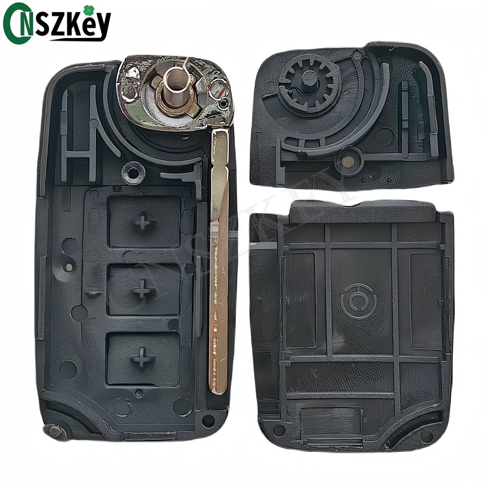 CNSZKEY High Quality Folding Remote Control Key Shell For Great Wall C30 2 Buttons With LOGO