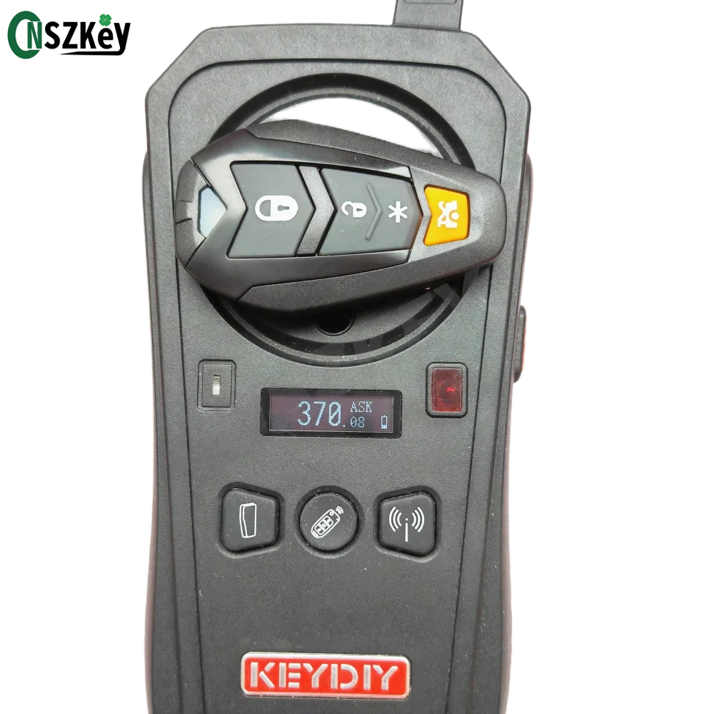 CNSZKEY 5Pcs/Lot Nemesis Universal Remote Control 370Mhz ASK Car Alarm Rolling Code Whilte Light 4 Buttons