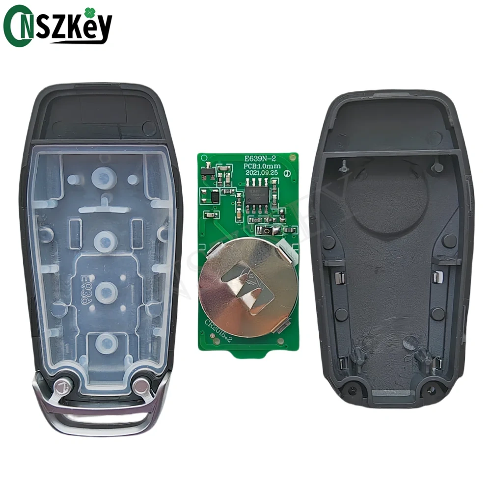 CNSZKEY 5Pcs/Lot Nemesis Universal Remote Control 370Mhz ASK Car Alarm Rolling Code Whilte Light 4 Buttons
