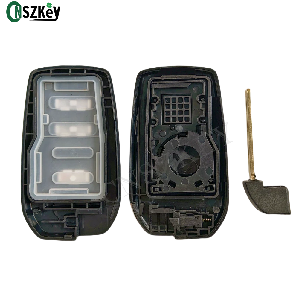 CNSZKEY Replacement Smart Remote Key Shell For Toyota Corolla Cross 2022-2024 3/4 Buttons With Logo