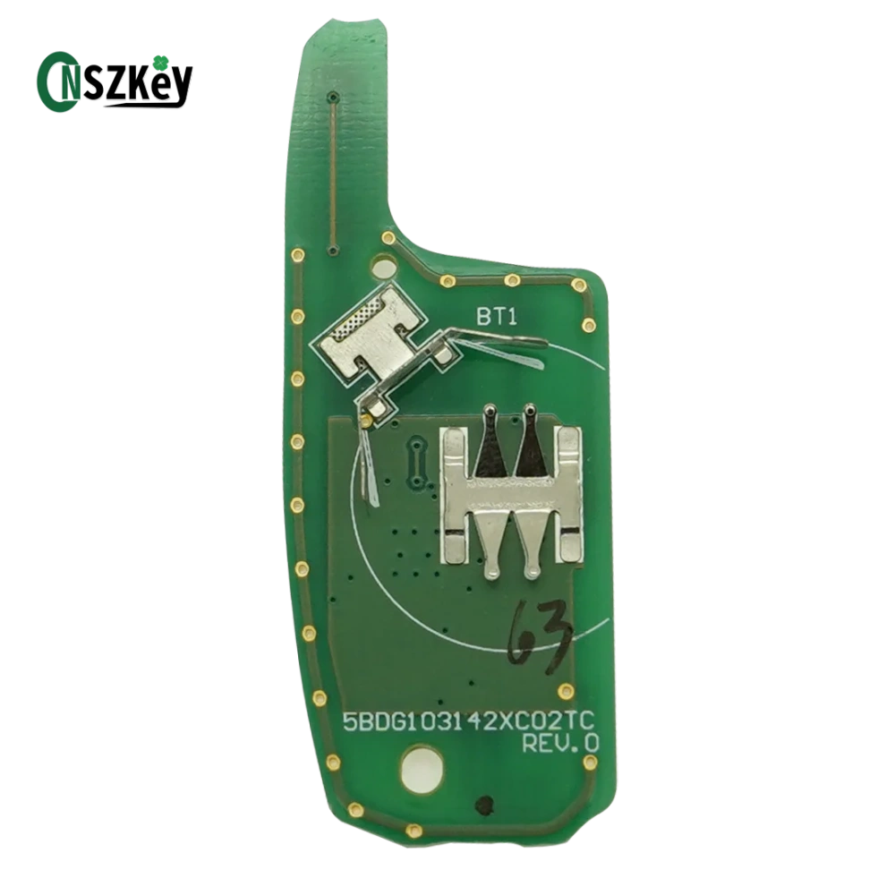 OEM Flip Remote Car Key 2/3 Buttons 433Mhz 4A Chip for Chevrolet Cruze Spark Sonic Tracker Onix RS