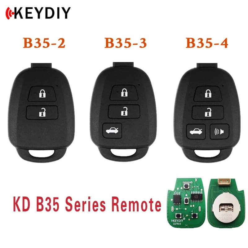 KEYDIY B Series Remote Control for KD900 URG200 KD-X2/KD MINI Remote Generater B35