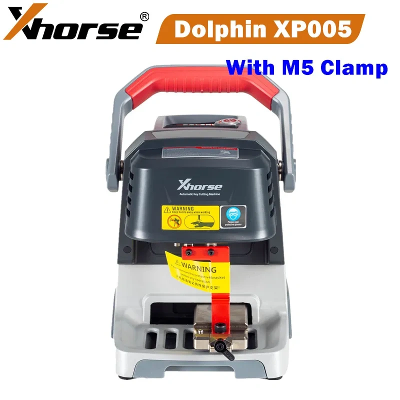 Xhorse Condor Dolphin XP005 with M5 Clamp Automatic Key Cutting Machine XP-005 Supports Sided/Track/Tibbe Keys