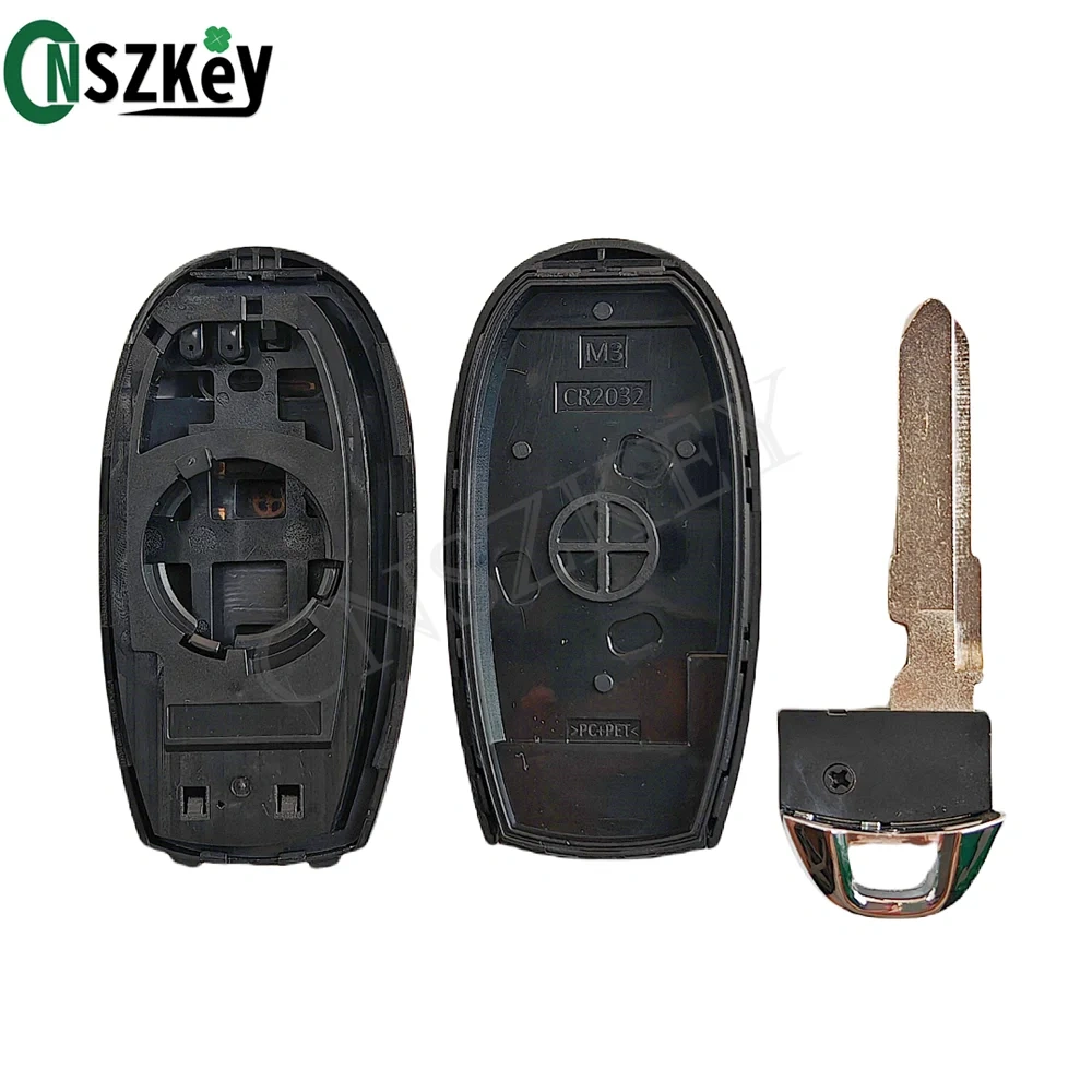 CNSZKey FCCID:TS008 For Suzuki SX4 Swift Vitara Smart Remote Key Replacement Shell 3/4 Button With LOGO