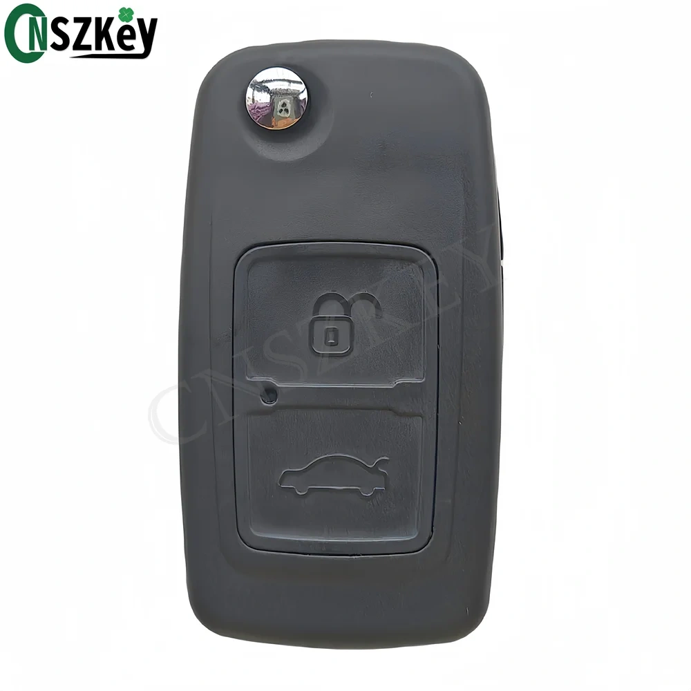 CNSZKEY High Quality Folding Remote Control Key Shell For Chery Automobile A5 E5 A3 FY2 Tiggo Cowin 1 2 3 X1 With LOGO