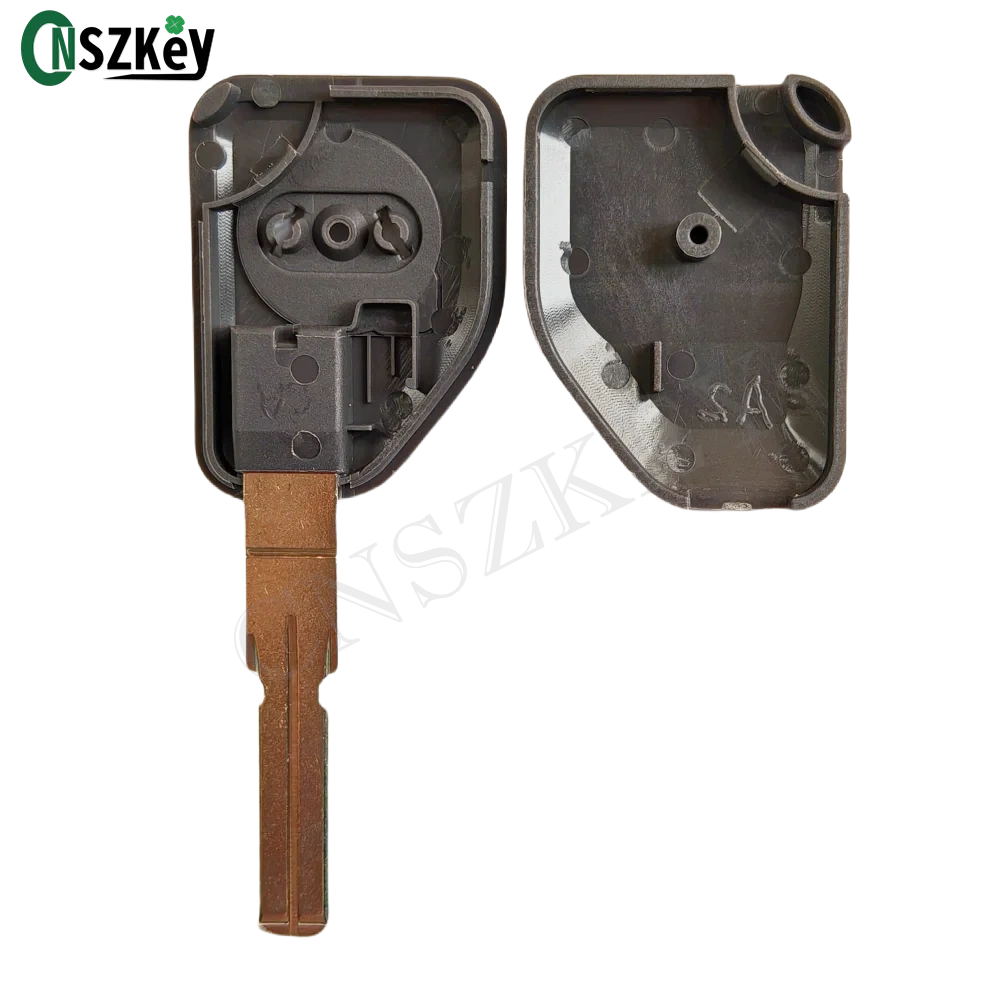 CNSZKEY 5Pcs/Lot Replacement Ignition Key Shell Case For Volvo Excavator Heavy Equipment