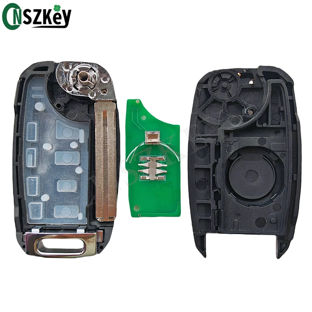 5Pcs/Lot CNSZKEY Nemesis Universal Remote Control 370Mhz ASK Car Alarm Rolling Code Whilte Light 3 Buttons HY22 Blade